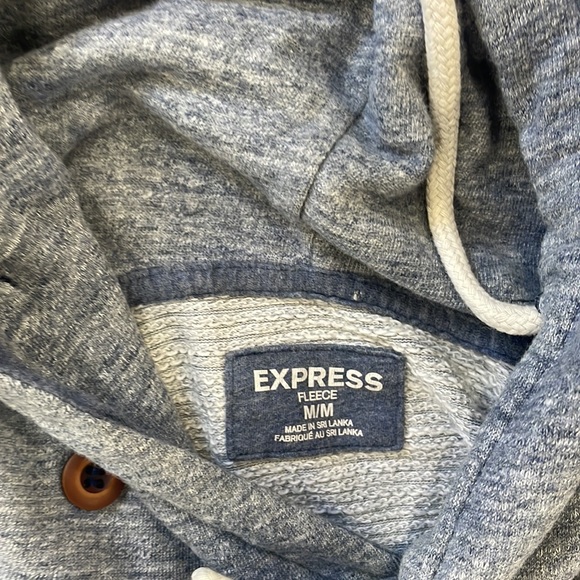 Long sleeve hoodie express size m good condition men - Picture 3 of 3